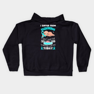 Sloth I From Scleroderma Awareness Kids Hoodie